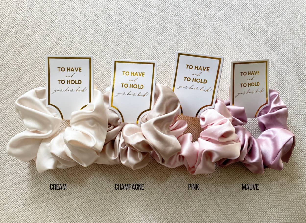 Silk Satin Soft Scrunchies - Libra MoonGRACE_3Accessory