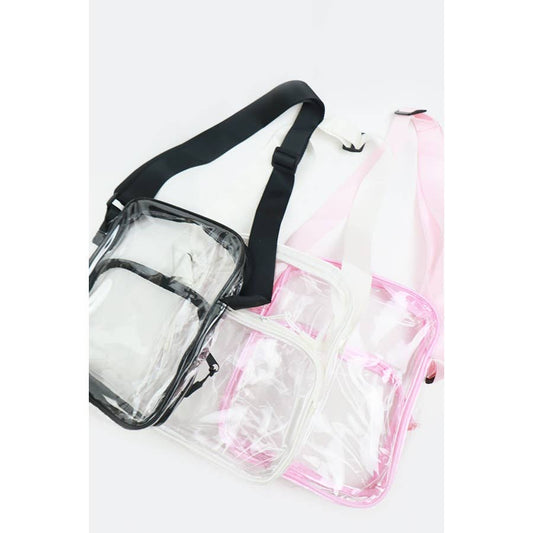 Clear Transparent Crossbody Bag