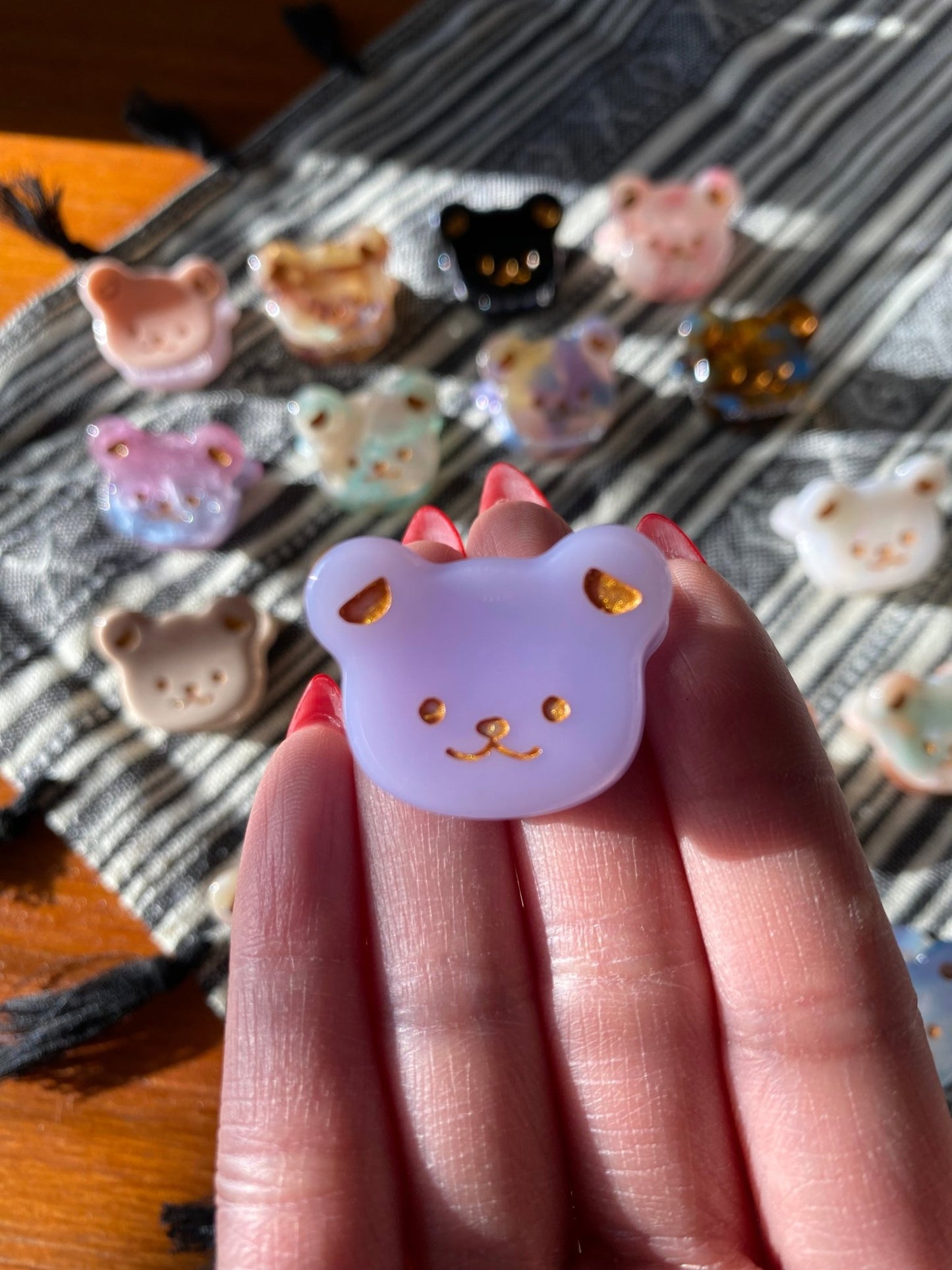 Adorable Mini Bear Hair Clips - Libra MoonAccessory