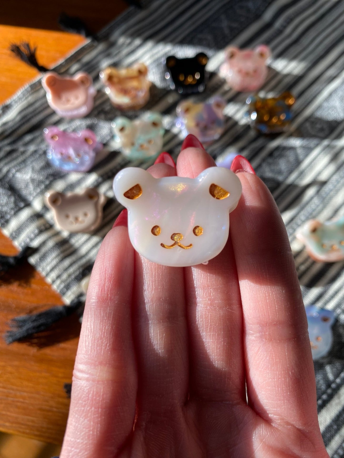 Adorable Mini Bear Hair Clips - Libra MoonAccessory