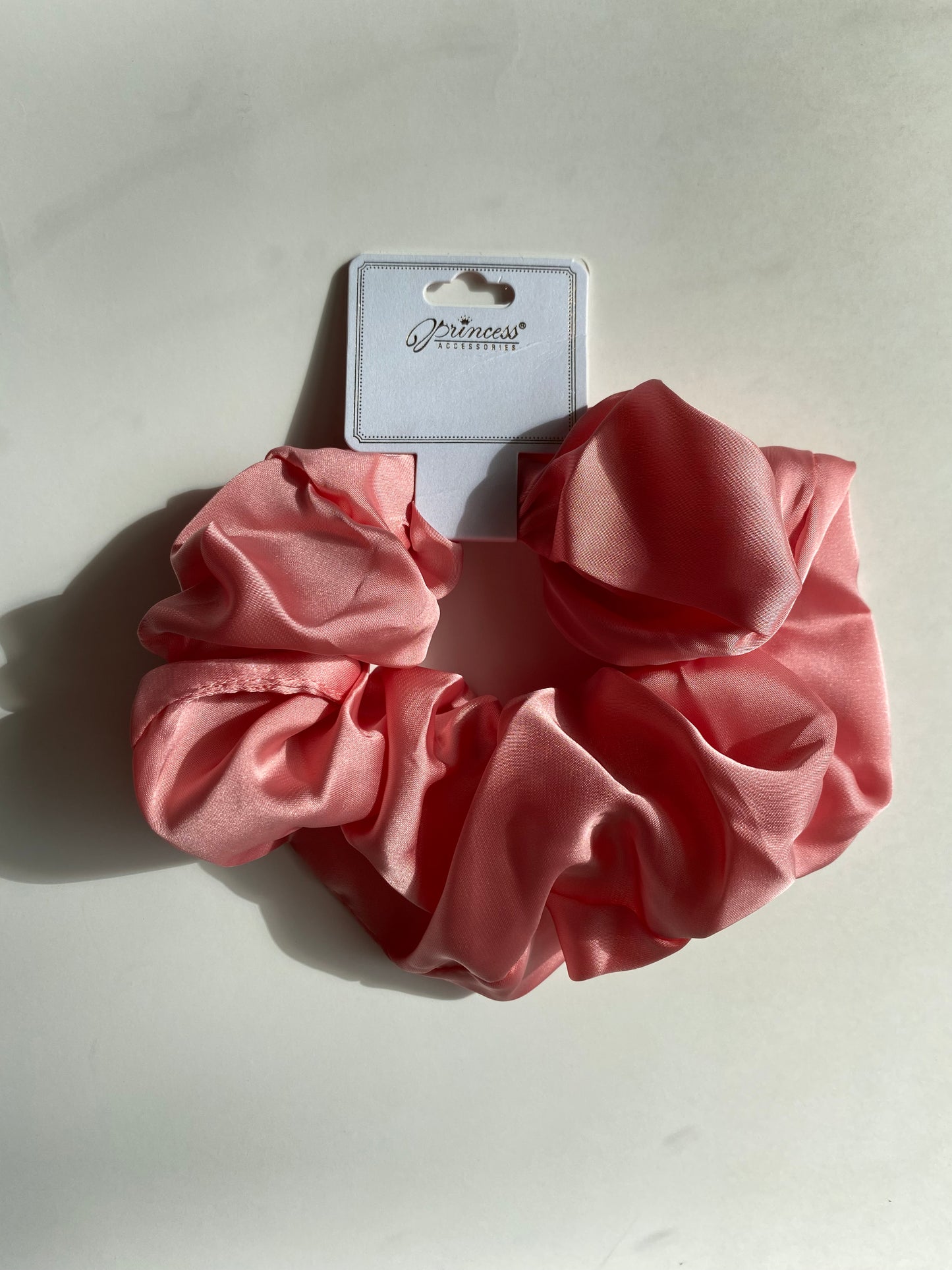 Solid Satin Scrunchies