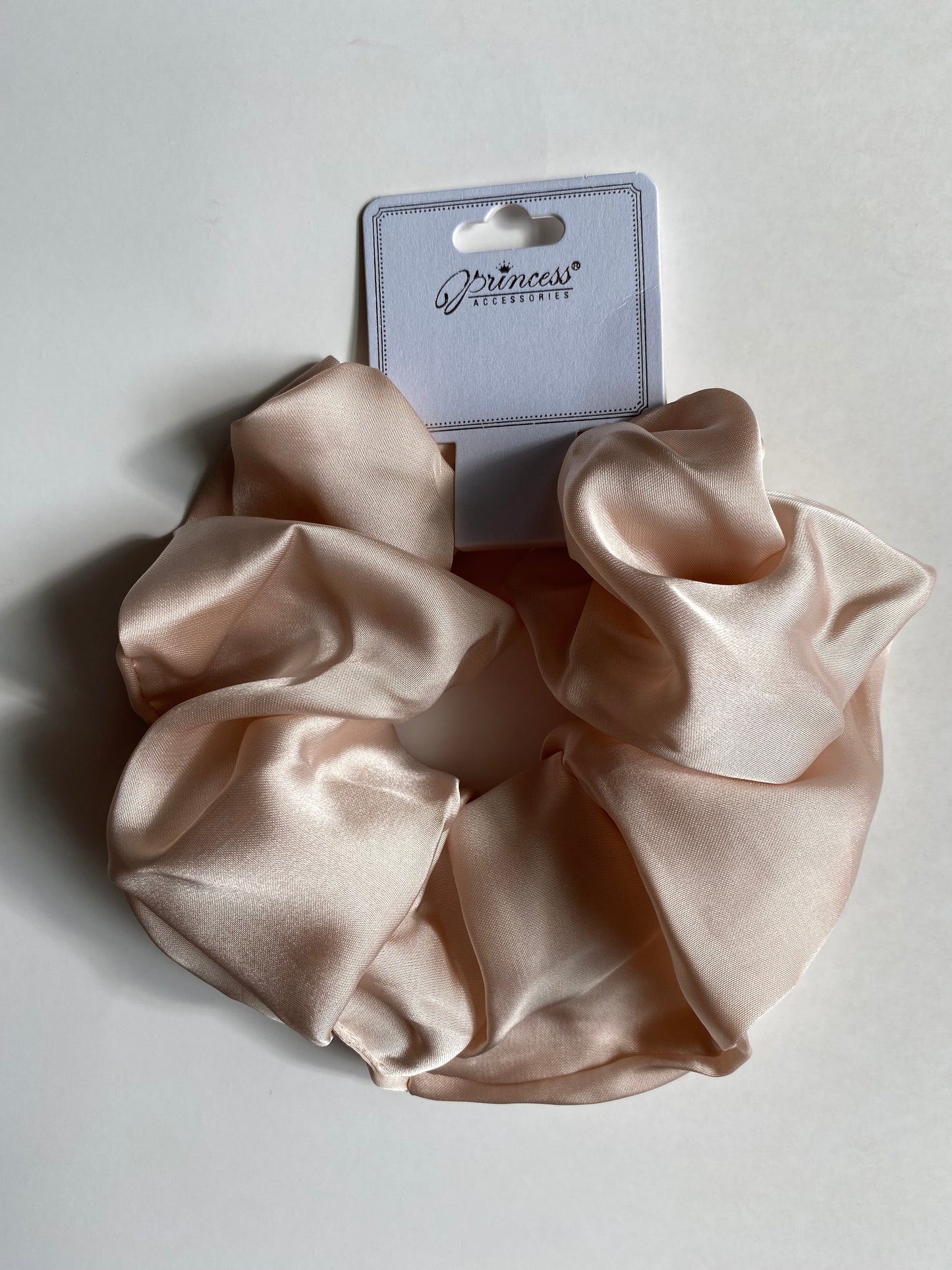 Solid Satin Scrunchies