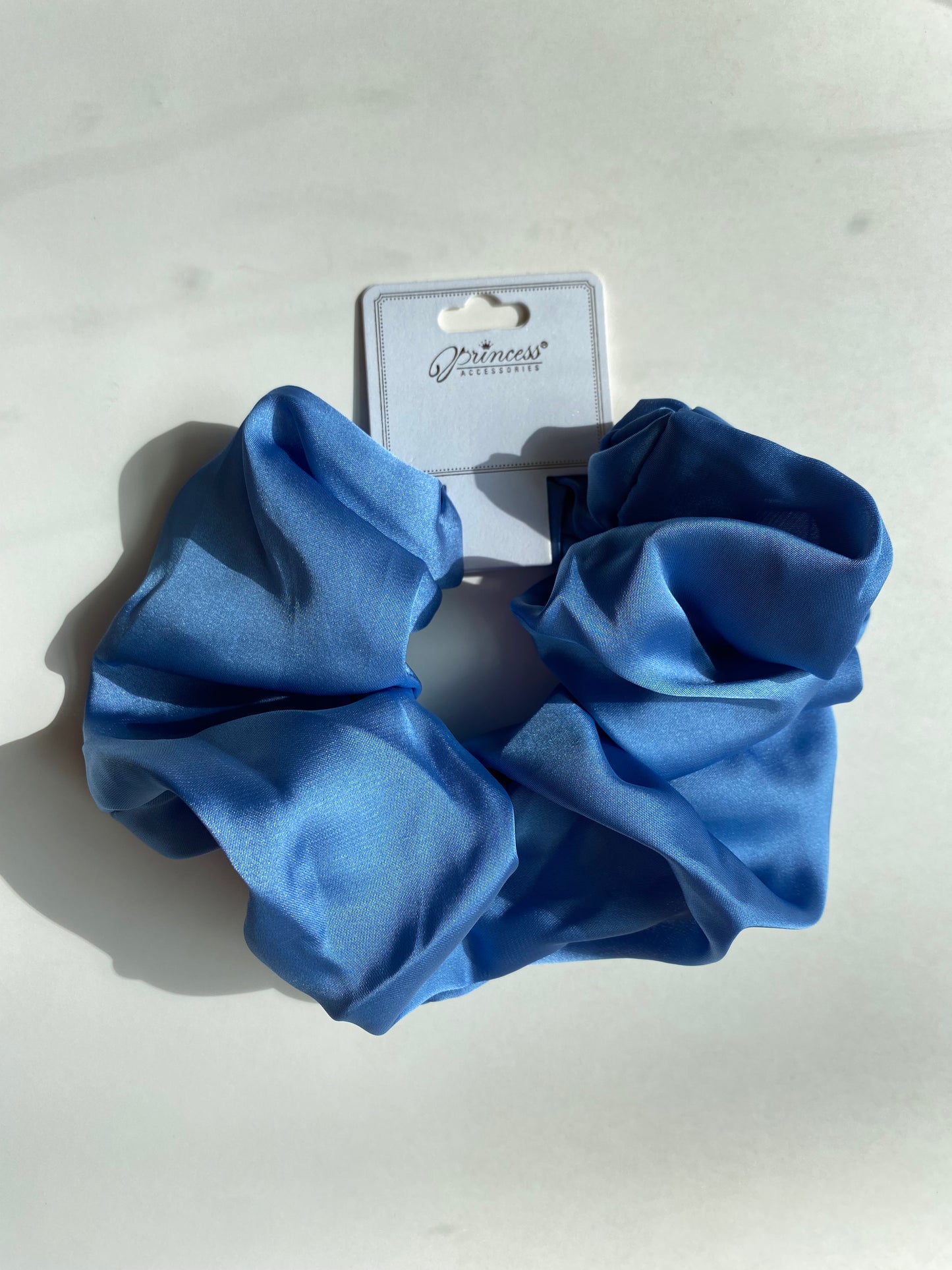 Solid Satin Scrunchies