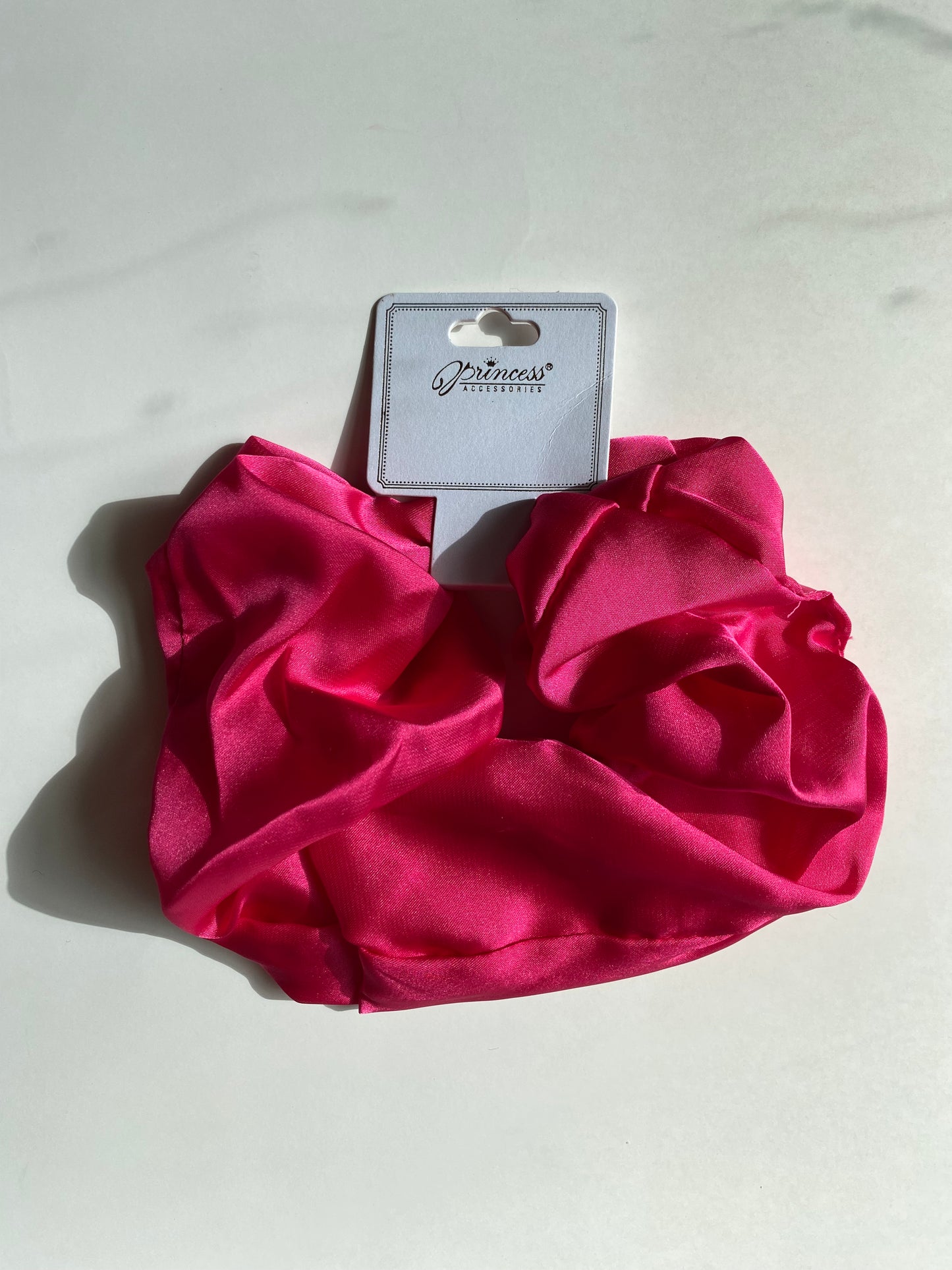 Solid Satin Scrunchies