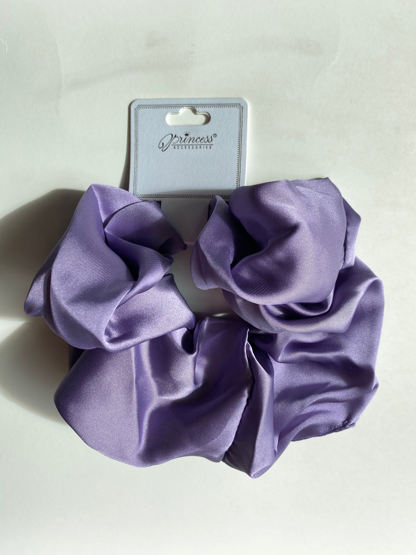 Solid Satin Scrunchies