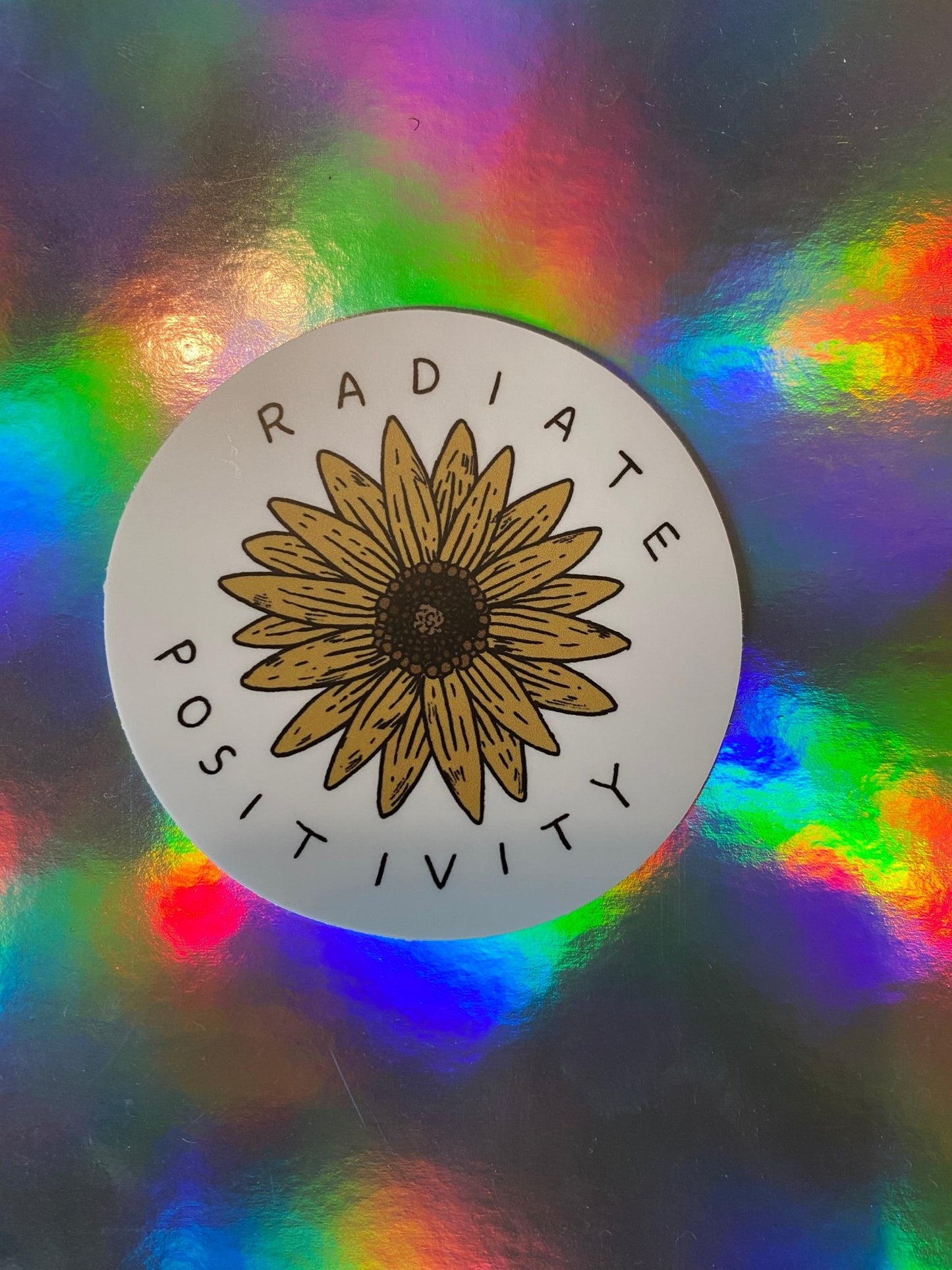 Radiate Positivity Sticker - Libra Moon