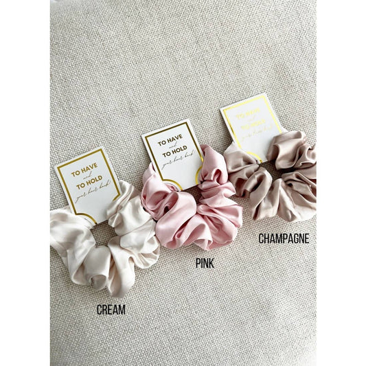 Silk Satin Soft Scrunchies - Libra MoonGRACE_3Accessory