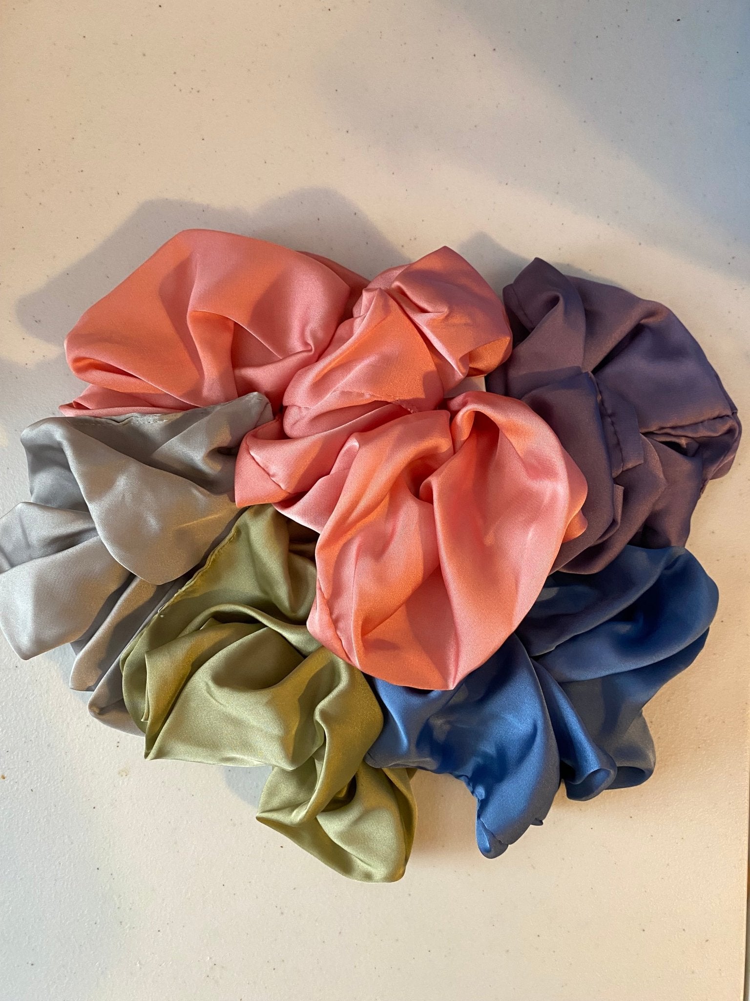 Solid Satin Scrunchies - Libra Moon